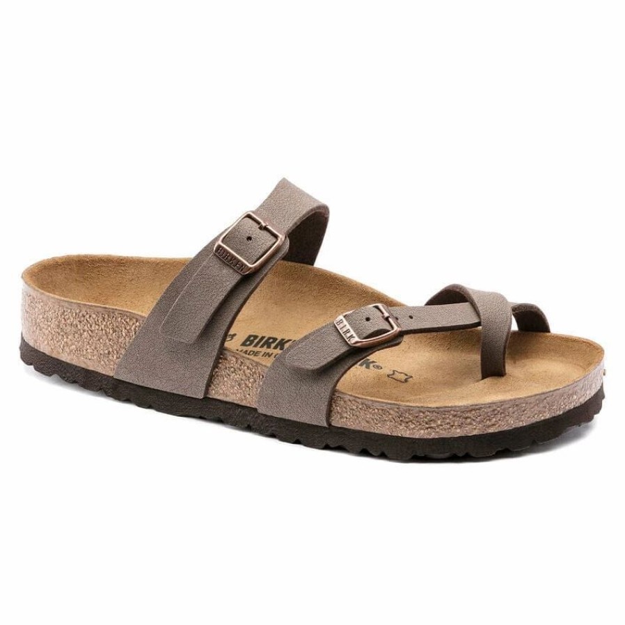 Men * | Birkenstock Regular Mayari Mocha Birkibuc