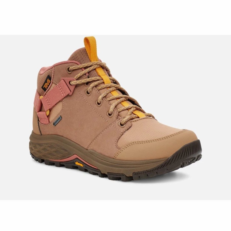 Women * | Teva Grandview Gtx Women Boots Sand Dune