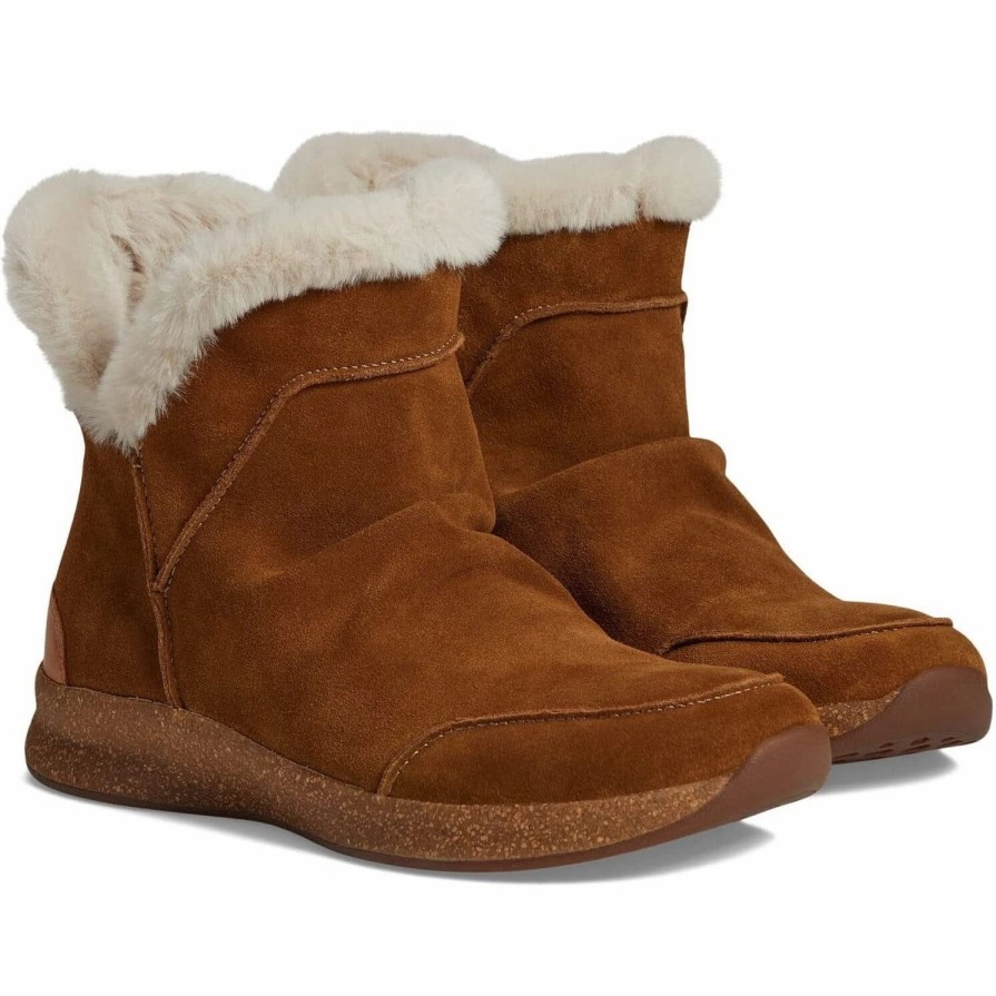 Women * | Taos Future Mid Boot Chestnut Suede