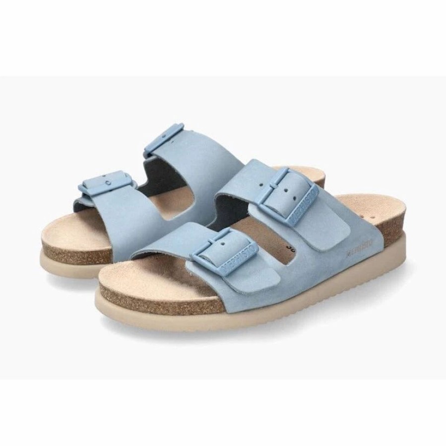 Women * | Mephisto Hester Blue Sky Sky Blue