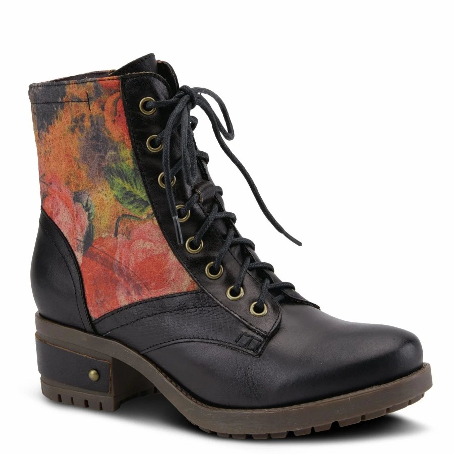 Women * | Spring Footwear Corp L'Artiste Marty Boots In Multi Colors