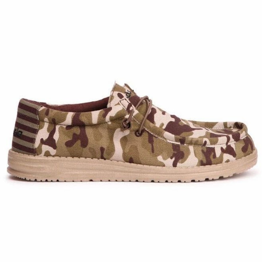 Men * | Hey Dude Wally Camo Flag