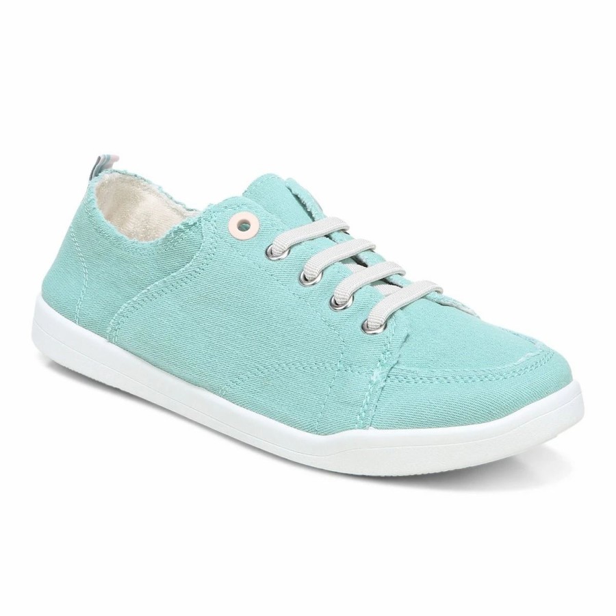 Women * | Vionic Pismo Canvas Wasabi