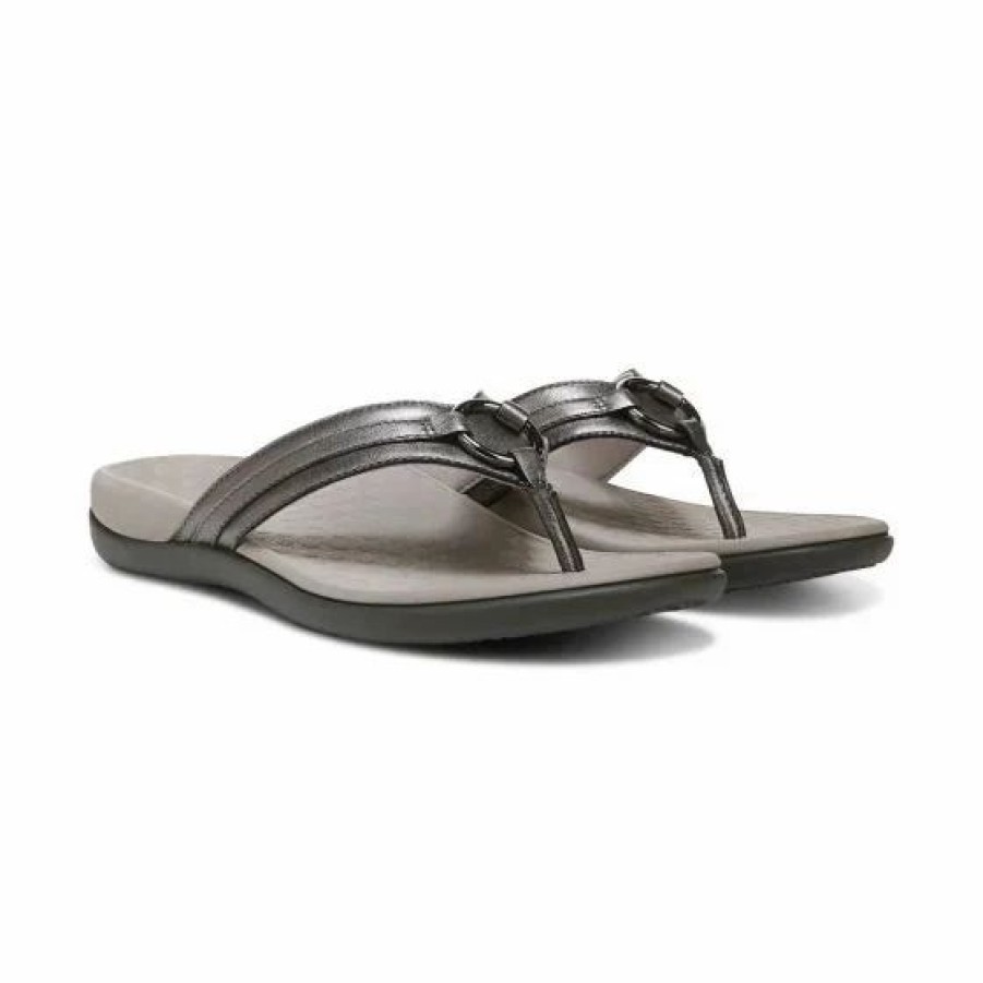 Women * | Vionic Tide Aloe Pewter