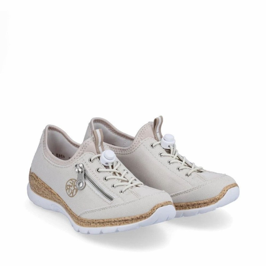 Women * | Rieker N4263-81 Cream