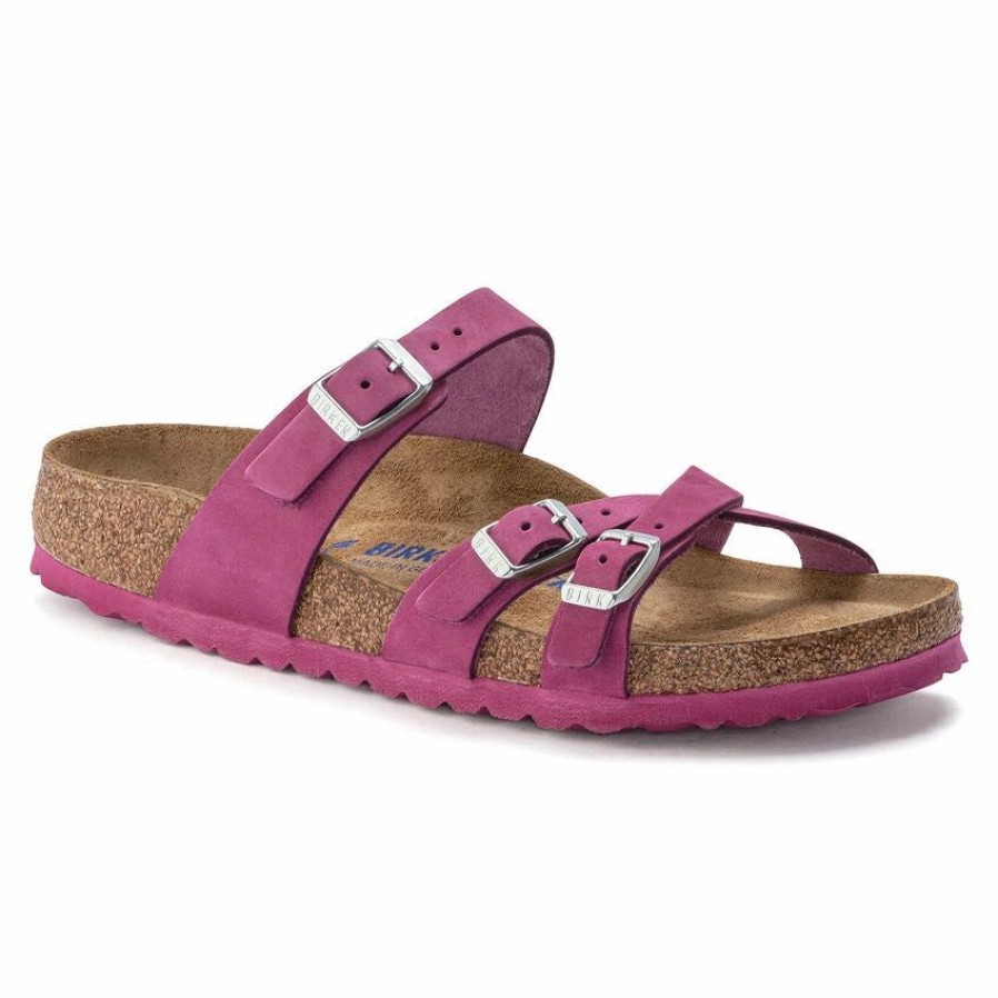 Women * | Birkenstock Franca Dark Fuchsia