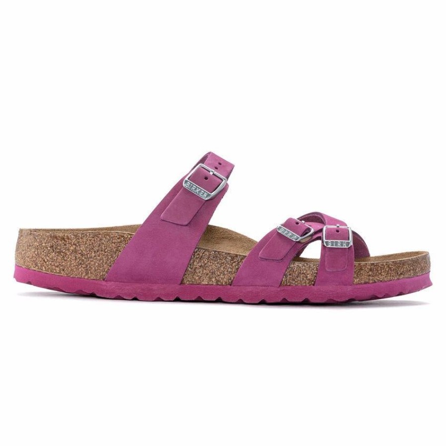 Women * | Birkenstock Franca Dark Fuchsia