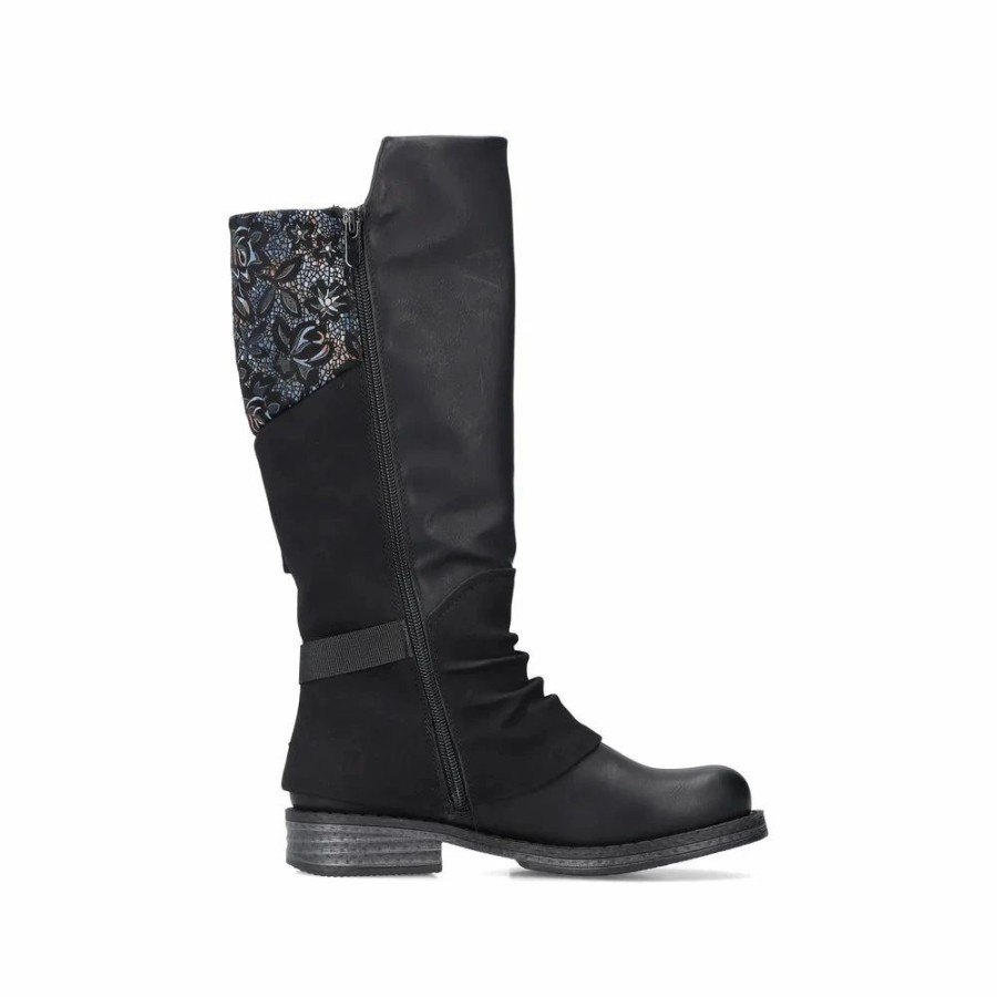 Women * | Rieker Franca 84 Boot Black