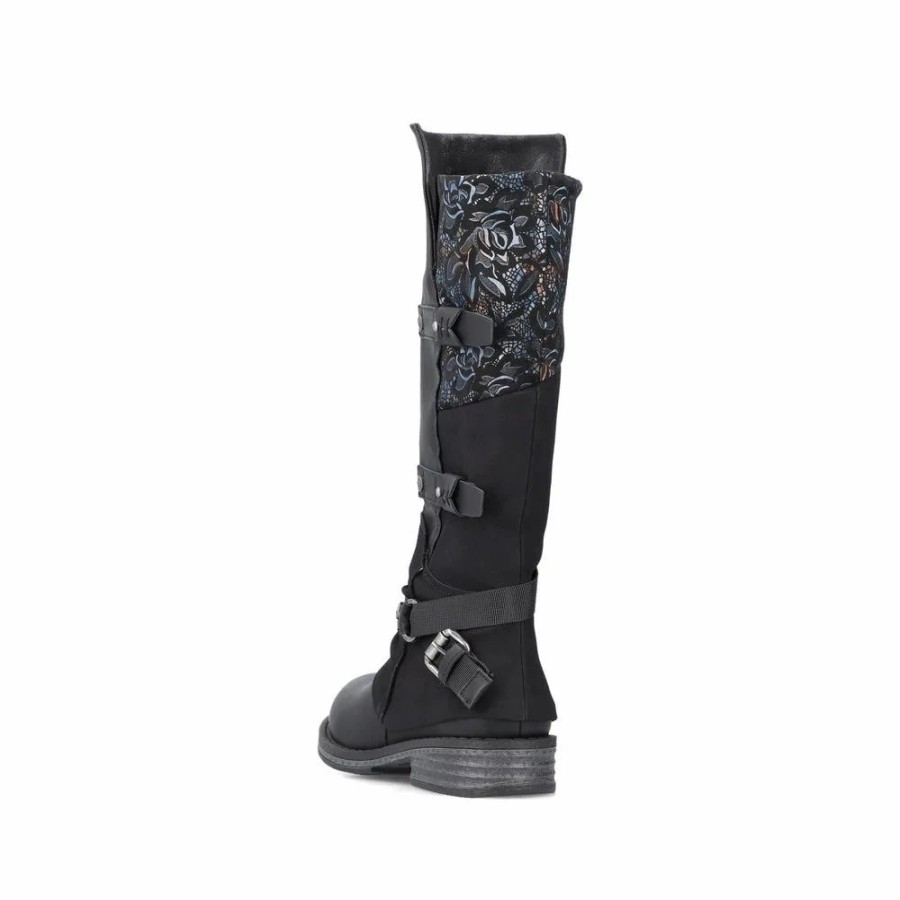 Women * | Rieker Franca 84 Boot Black