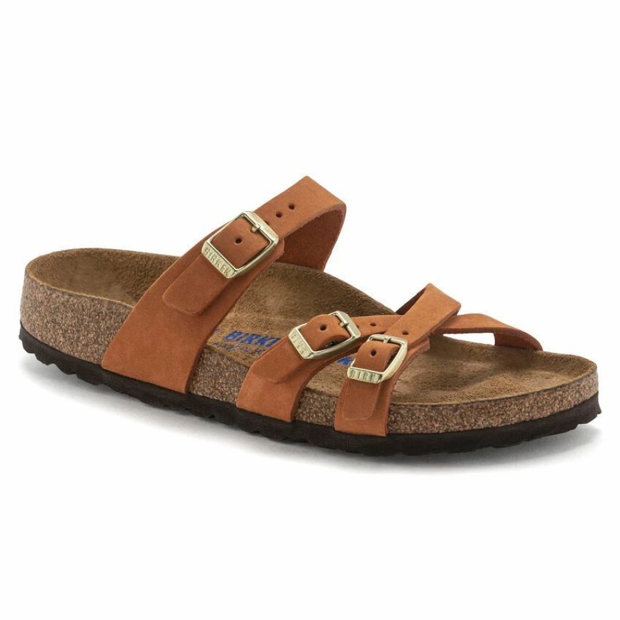 Men * | Birkenstock Franca Soft Footbed Pecan