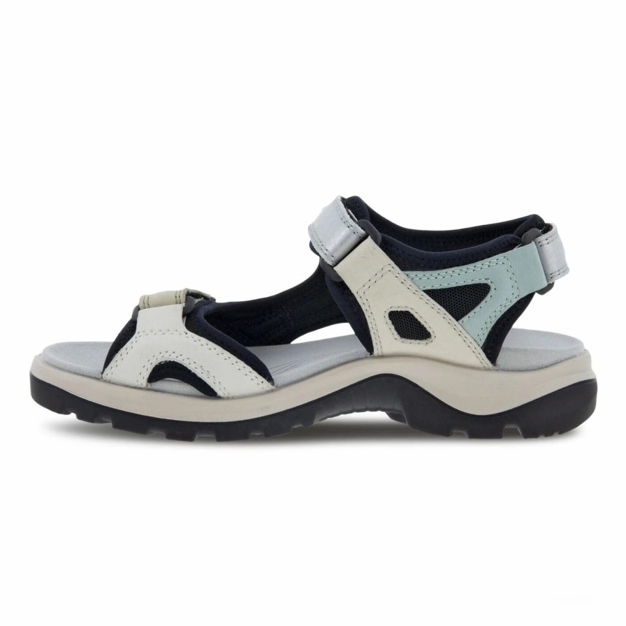 Women * | Ecco Yucatan Sandal Multicolor Sage Multicolored Sage