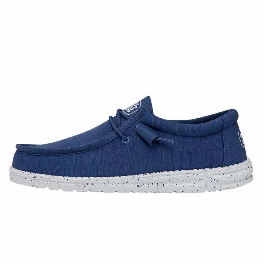 Men * | Hey Dude Wally Slub True Blue