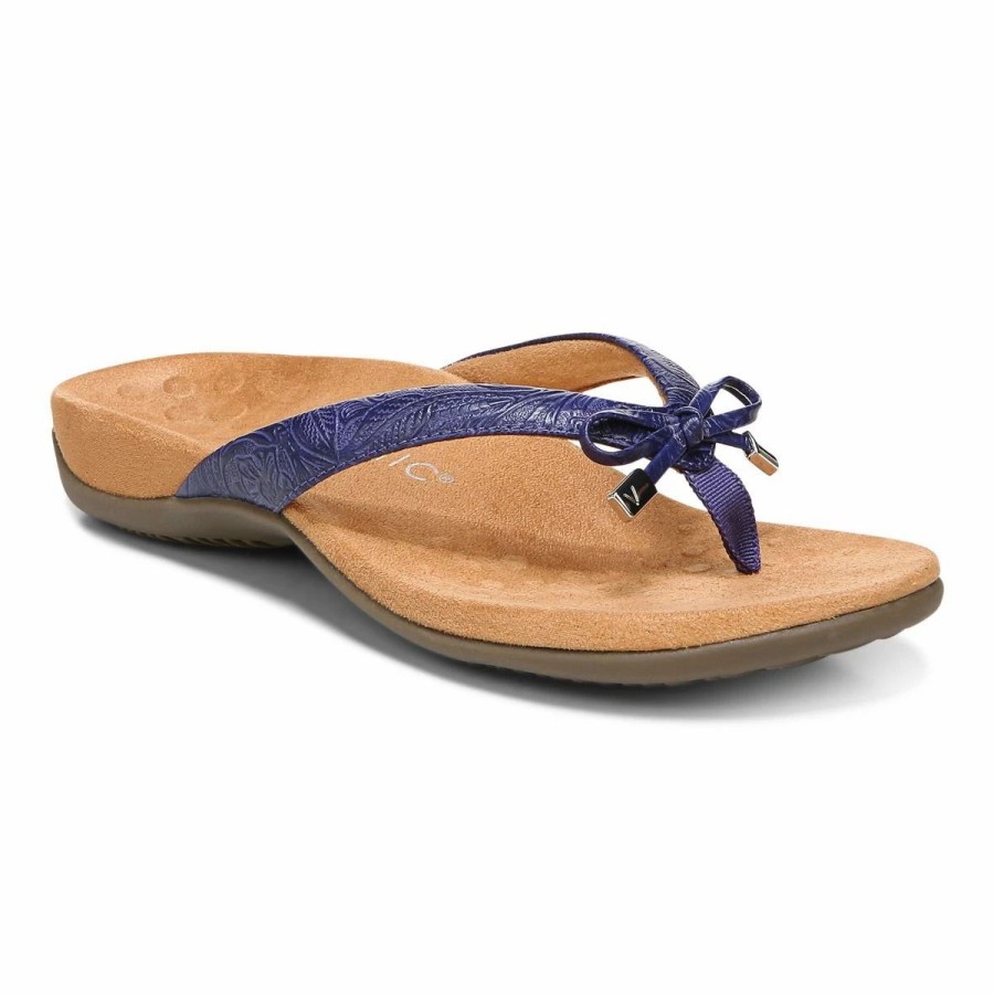 Women * | Vionic Bella Embossed Blue Ribbon