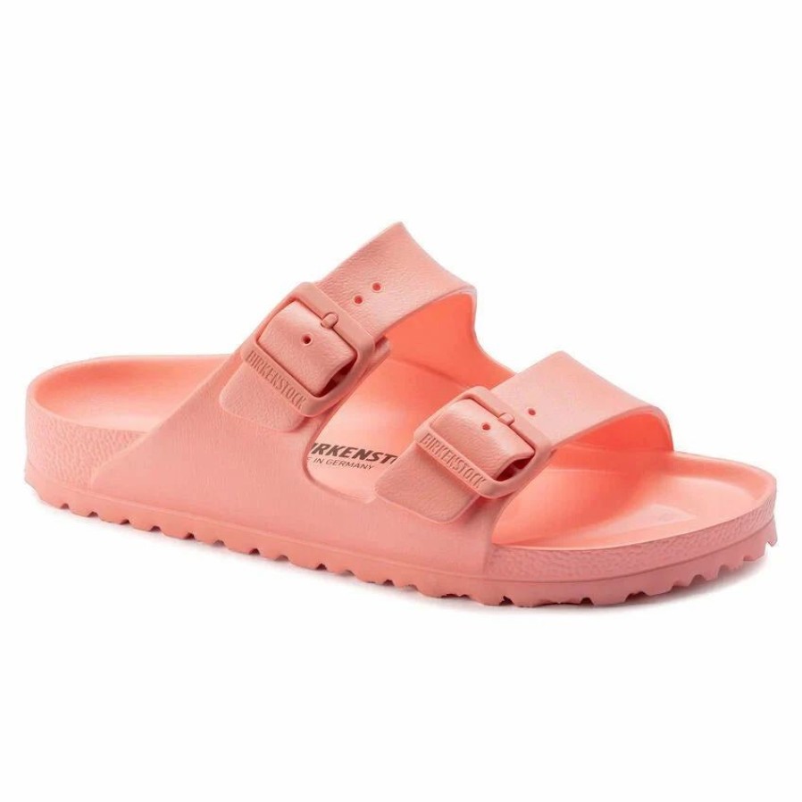 Men * | Birkenstock Narrow Arizona Eva Coral Peach