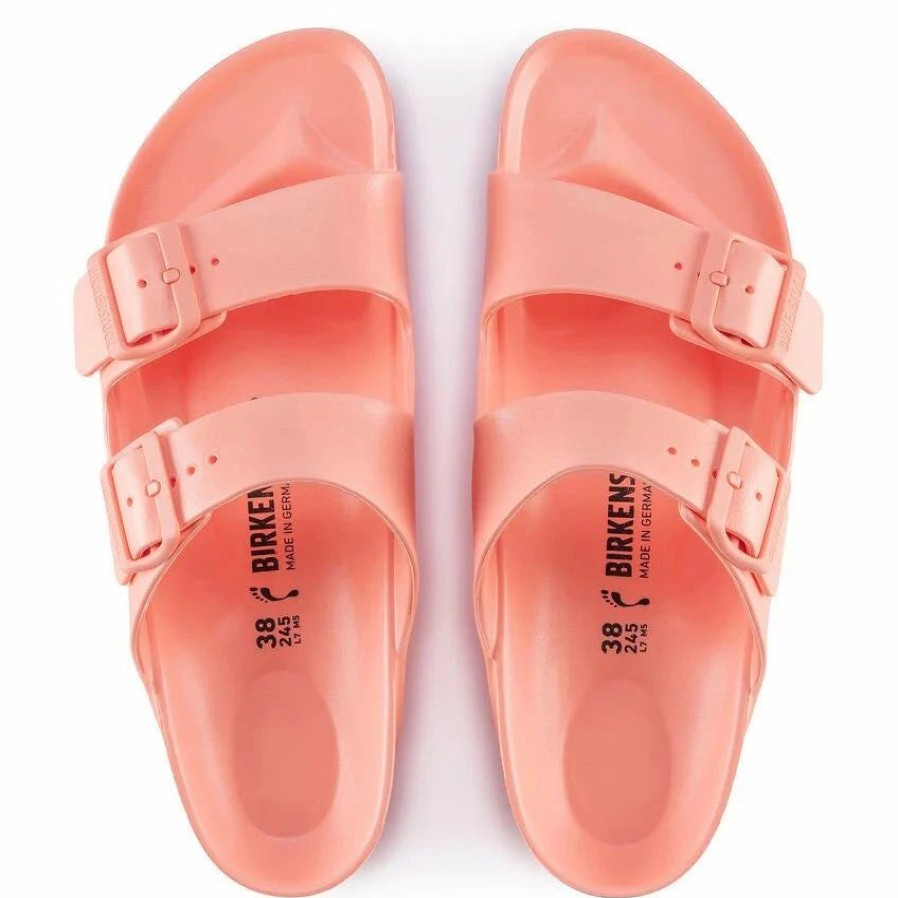 Men * | Birkenstock Narrow Arizona Eva Coral Peach