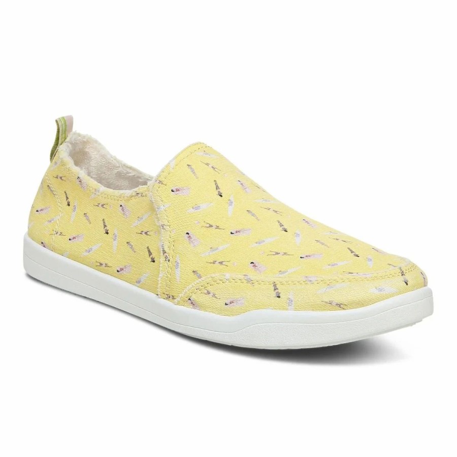 Women * | Vionic Malibu Yellow Sun Fun