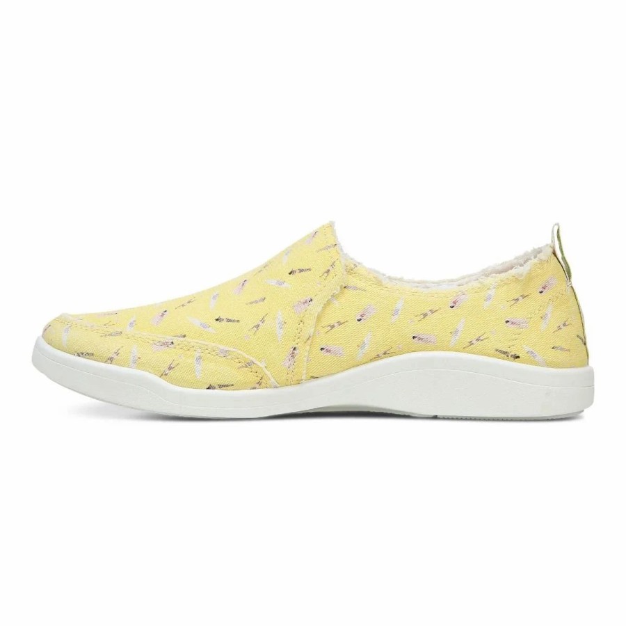 Women * | Vionic Malibu Yellow Sun Fun