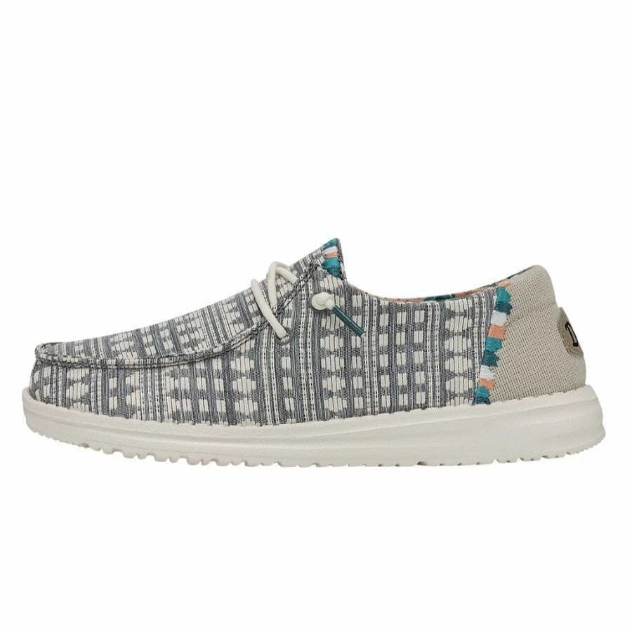 Women * | Hey Dude Wendy Boho Embroidery Grey