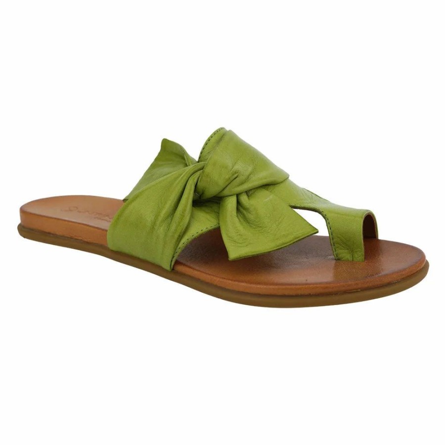 Women * | Sole Mio Footwear Kira 162 Herbal Green