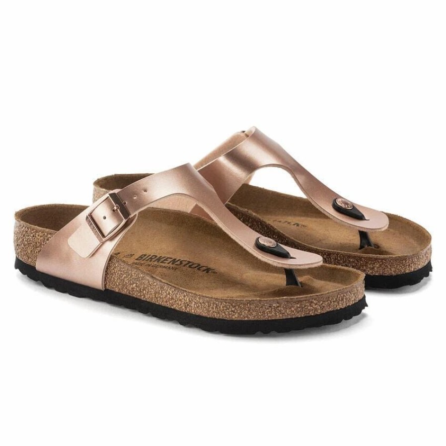 Women * | Birkenstock Regular Gizeh Copper