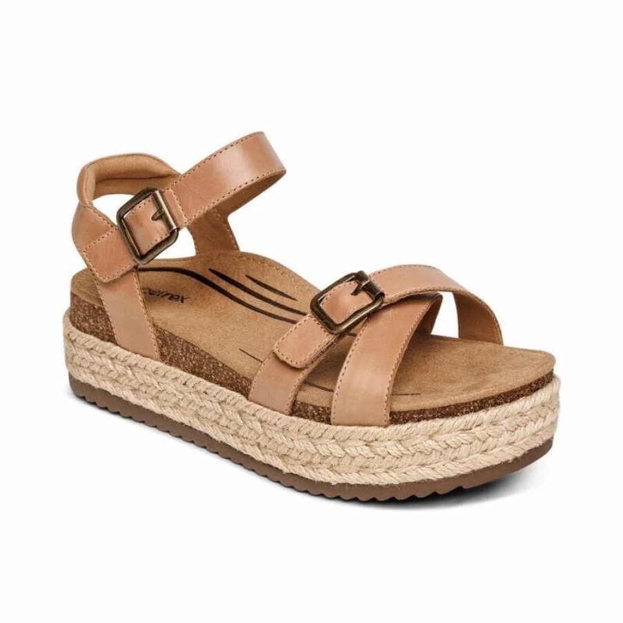 Women * | Aetrex Paula Camel