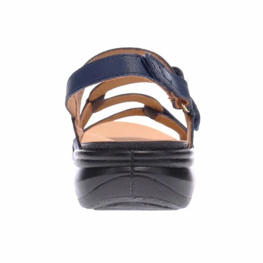 Women * | Revere Miami Back Strap Sandal Gunmetal