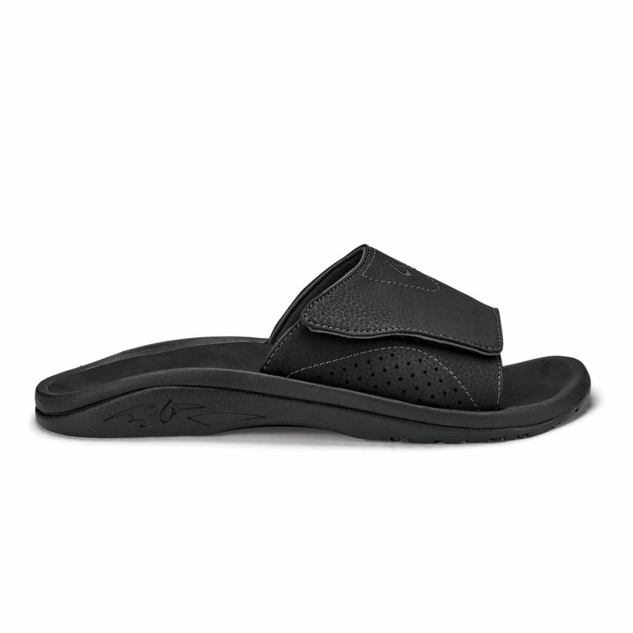 Men * | Olukai Nalu Slide Black