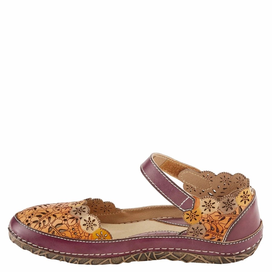 Women * | Spring Footwear Corp L'Artiste Kysandra-Fleur Mary Jane'S Purple Purple Multi