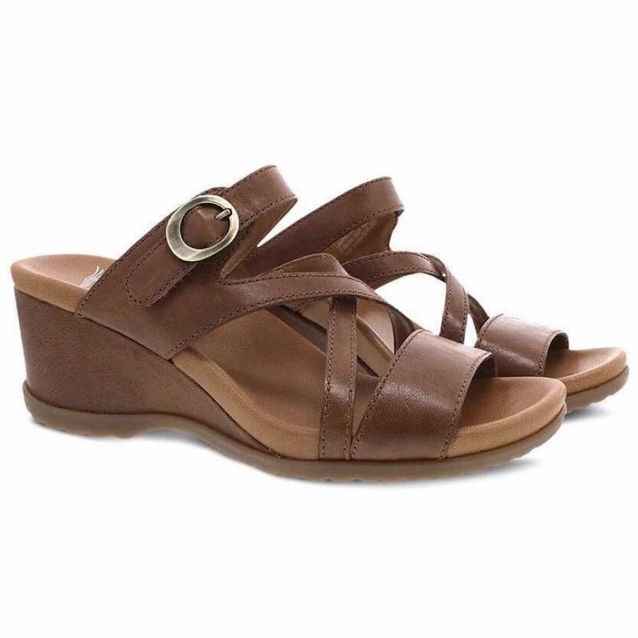 Women * | Dansko Ana Calf Tan Glazed