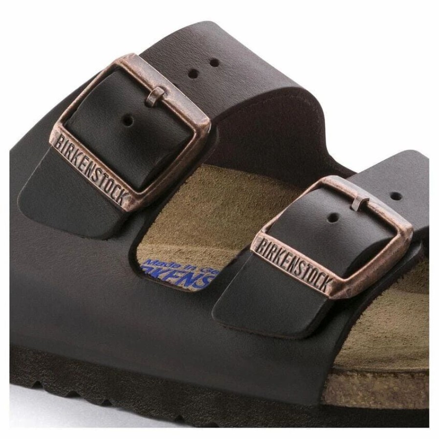 Men * | Birkenstock Regular Arizona Amalfi Testa Di Moro Brown Amalfi Leather