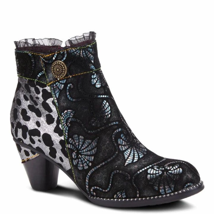 Women * | Spring Footwear Corp L'Artiste Dessa Bootie Multi Colors