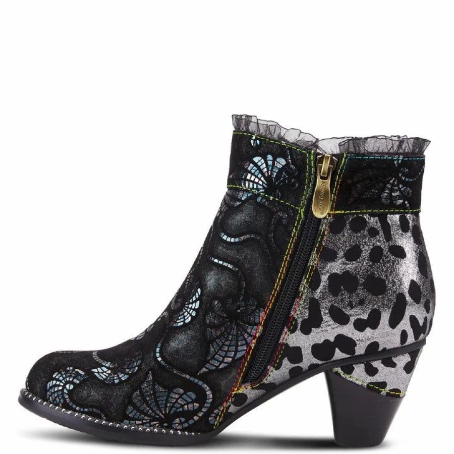 Women * | Spring Footwear Corp L'Artiste Dessa Bootie Multi Colors