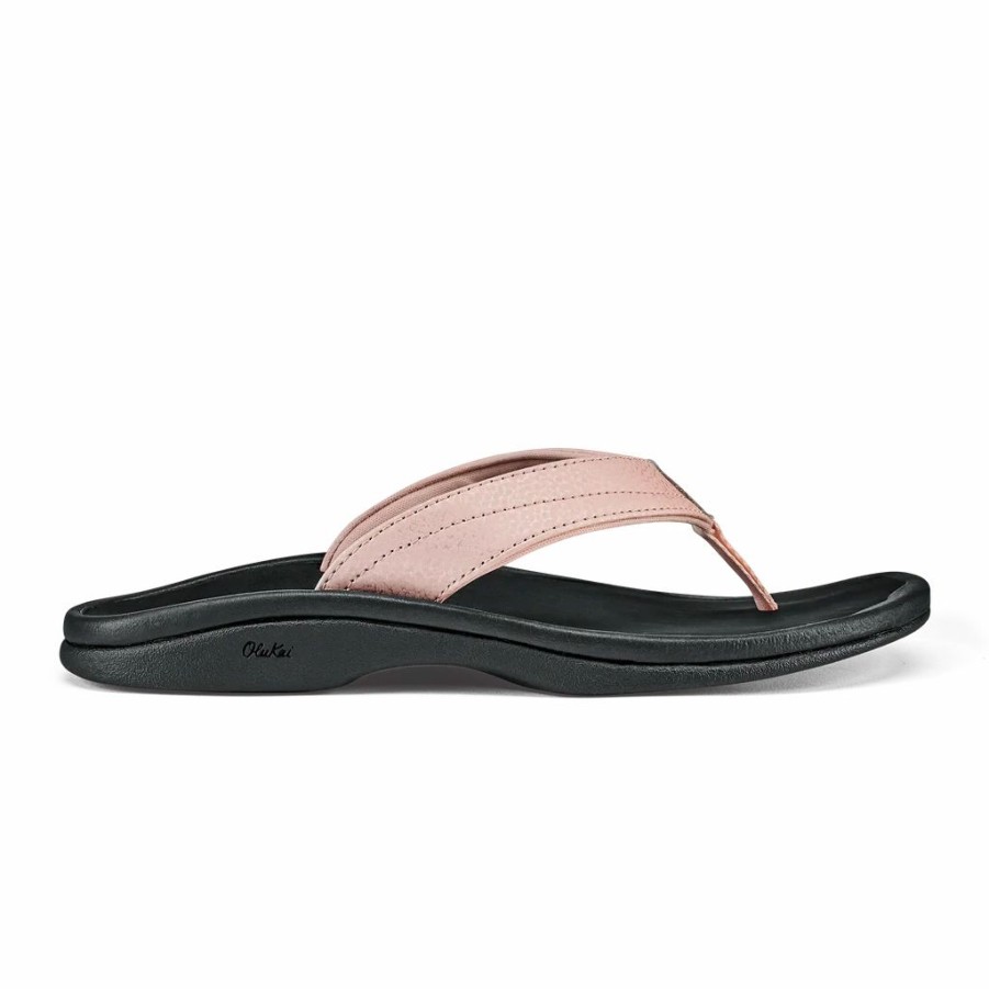 Women * | Olukai Ohana Petal Pink Petal Pink/Black