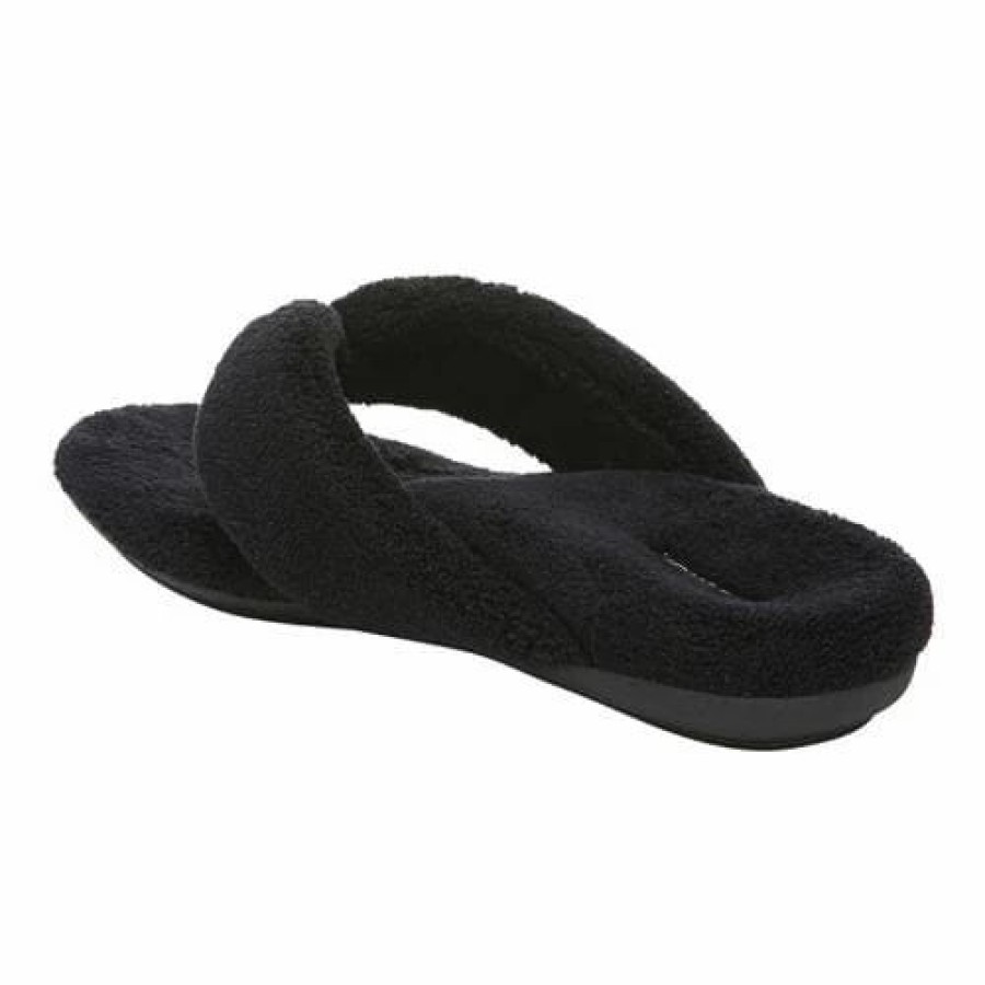 Women * | Vionic Lydia Slipper Black