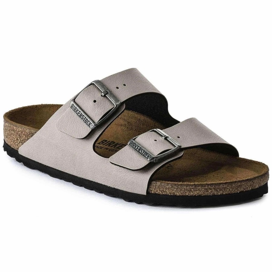 Men * | Birkenstock Narrow Arizona Stone Pull Up