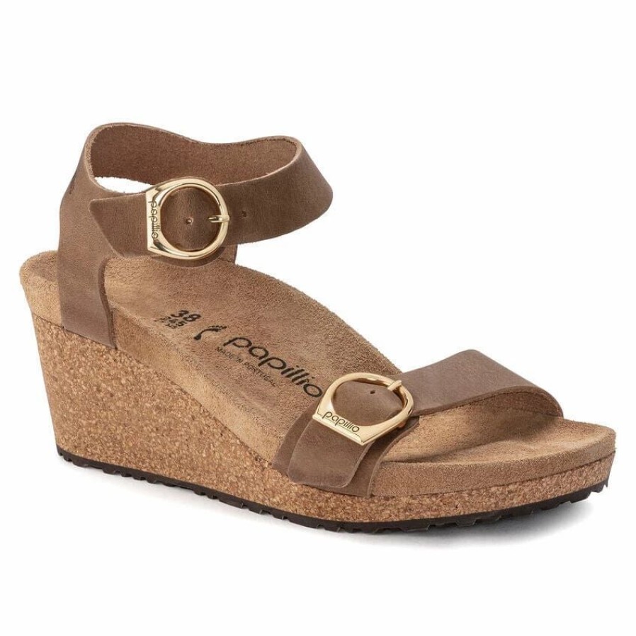 Women * | Birkenstock Soley Cognac