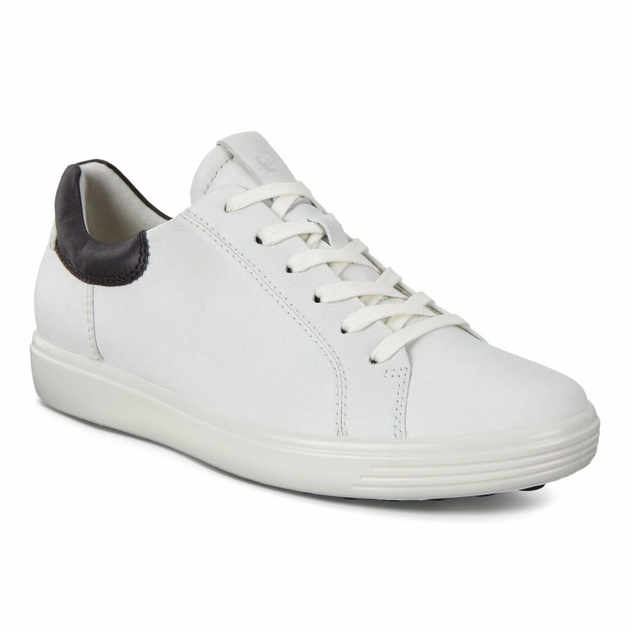 Women * | Ecco Soft 7 White/Black