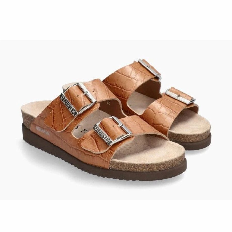 Women * | Mephisto Hester Hazelnut Hazelnut Snd Croc