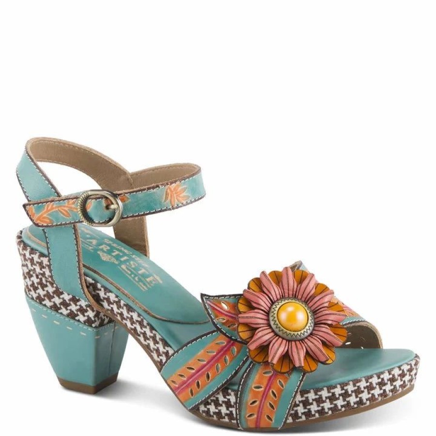 Women * | Spring Footwear Corp Astarr Sky Blue Sky Multi