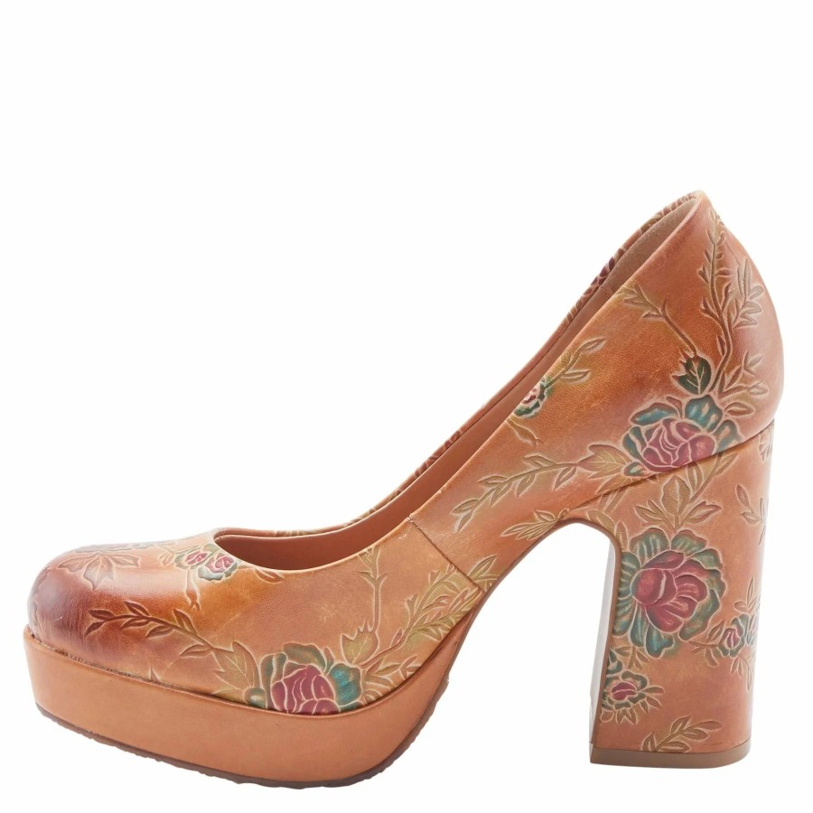 Women * | Spring Footwear Corp L`Artiste Julianna Pumps Camel