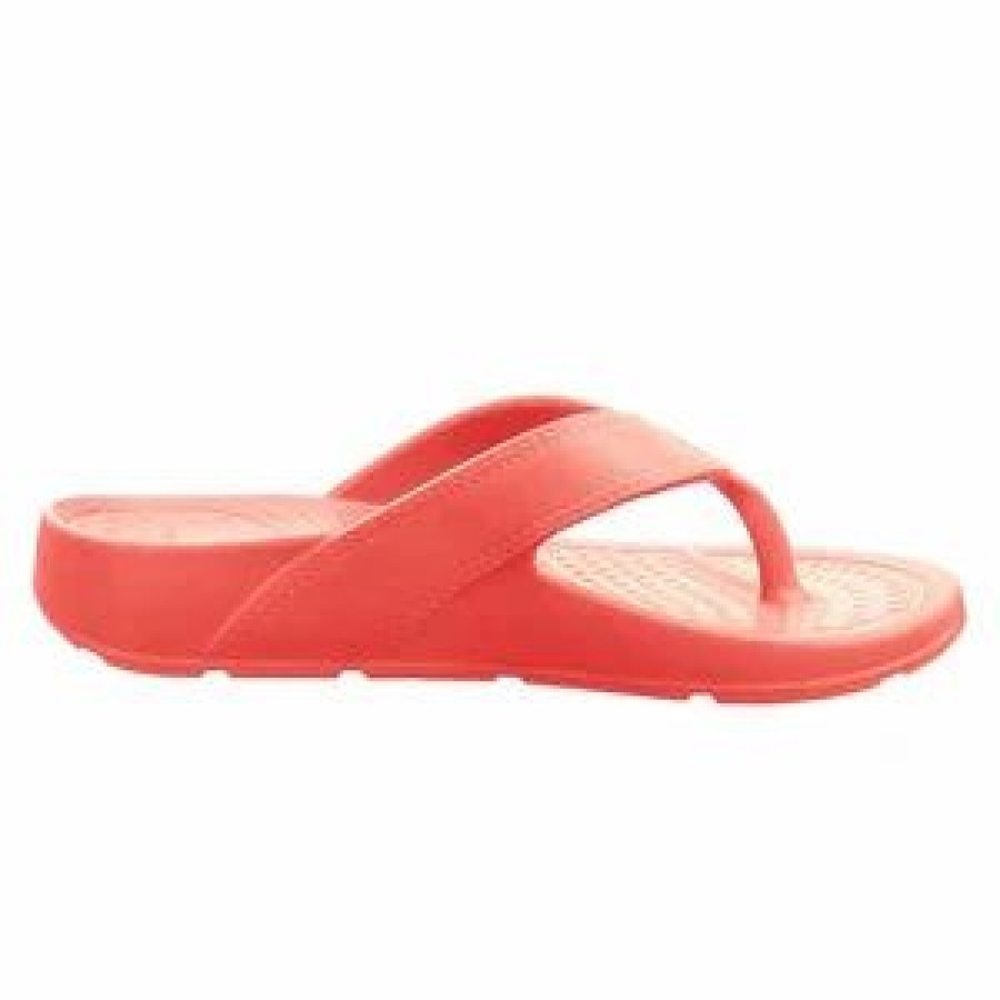 Women * | Nuusol Cascade Flip Flop Coral