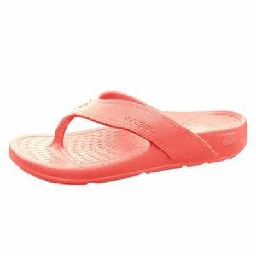 Women * | Nuusol Cascade Flip Flop Coral