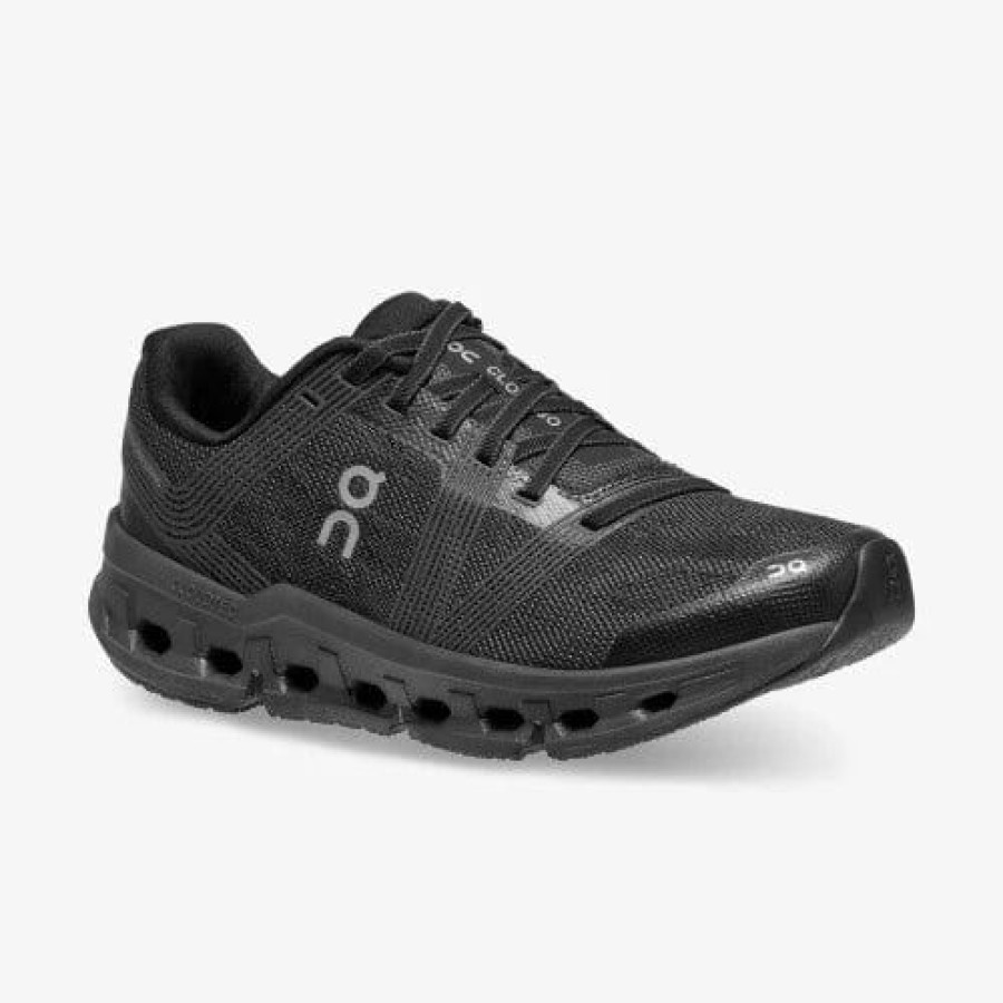 Women * | On Running Women Cloudgo Black/Asphalt