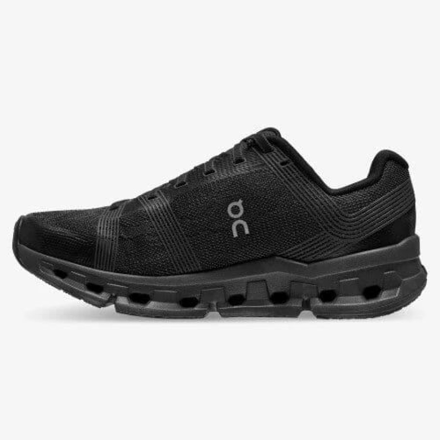 Women * | On Running Women Cloudgo Black/Asphalt