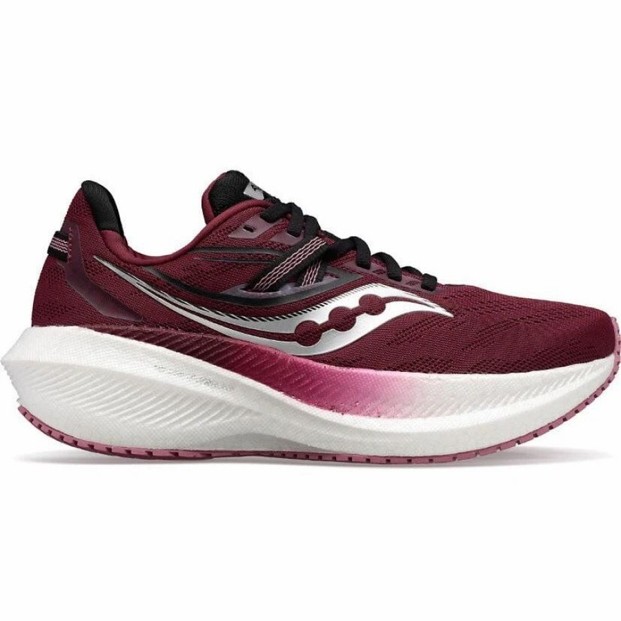 Women * | Saucony Women'S Triumph 20 Sundown/Rose