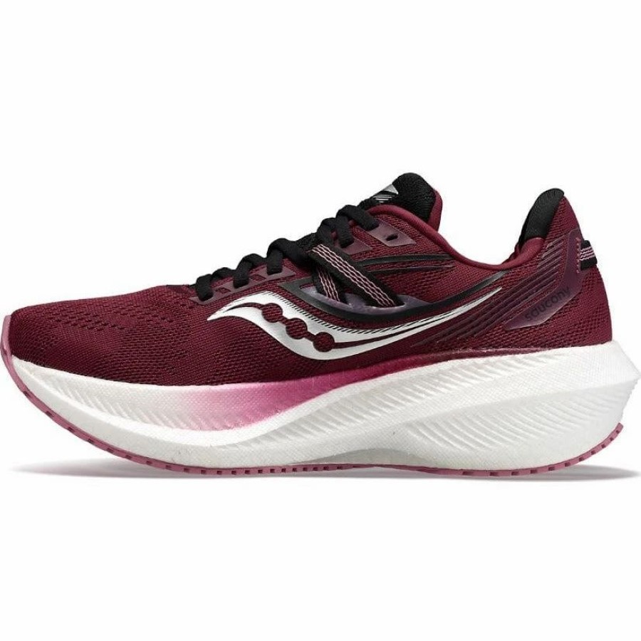 Women * | Saucony Women'S Triumph 20 Sundown/Rose