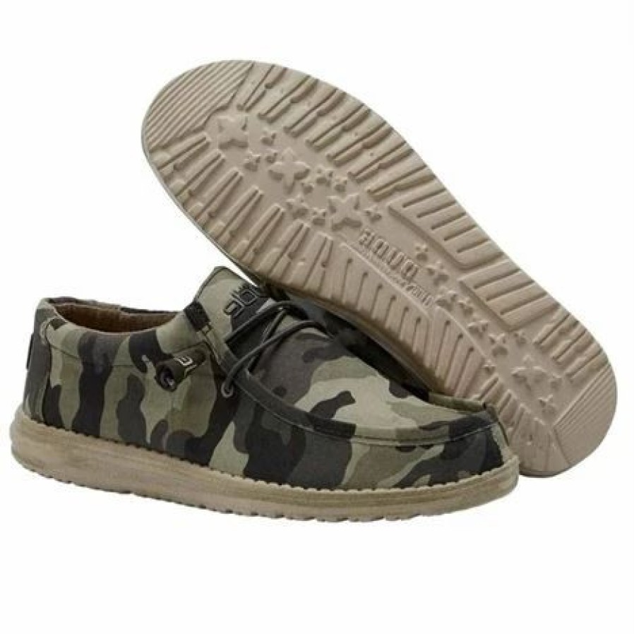 Men * | Hey Dude Wally Camo