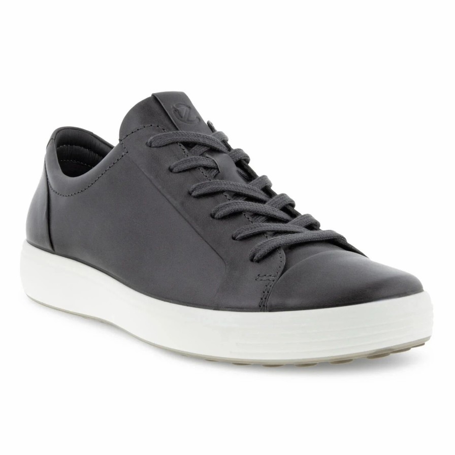 Men * | Ecco Men'S Soft 7 Sneaker Titanium