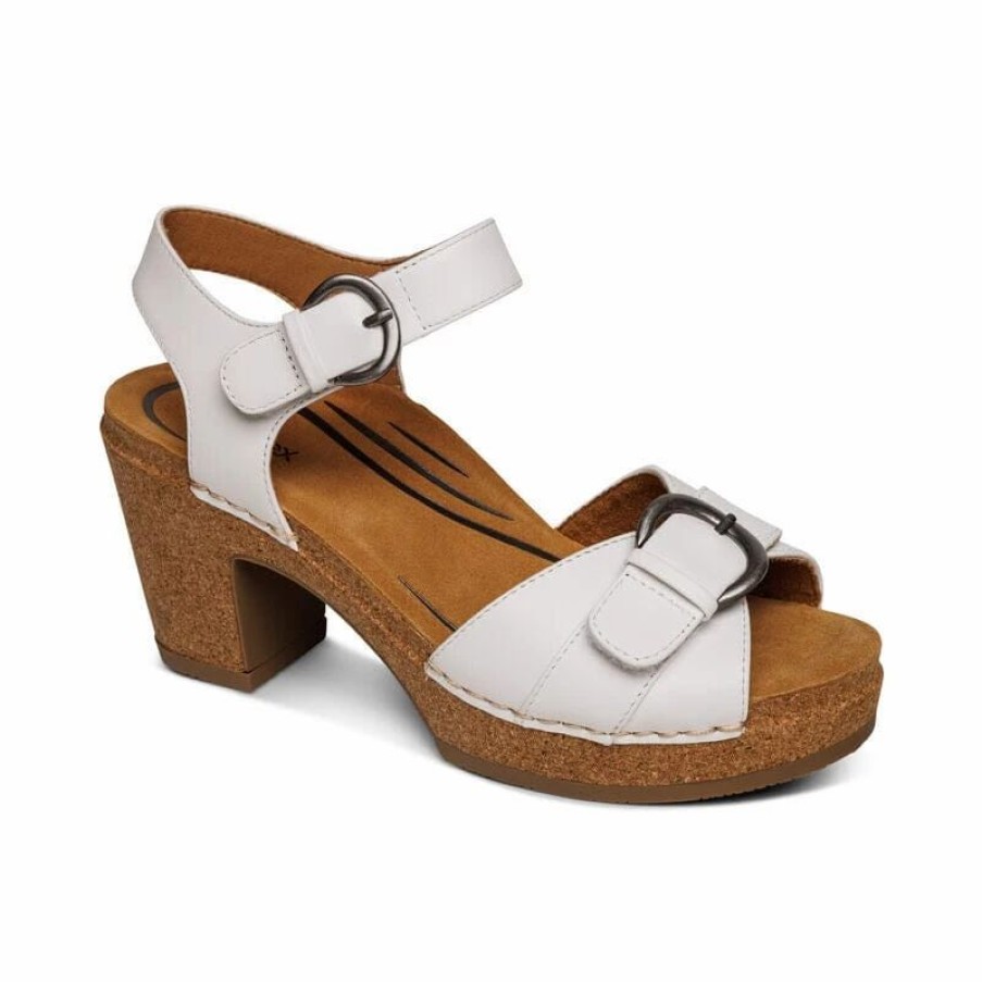 Women * | Aetrex Tory White