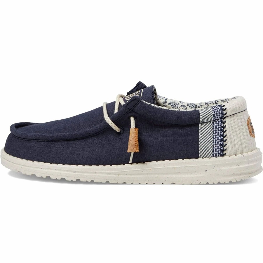 Men * | Hey Dude Wally Break Stitch Navy